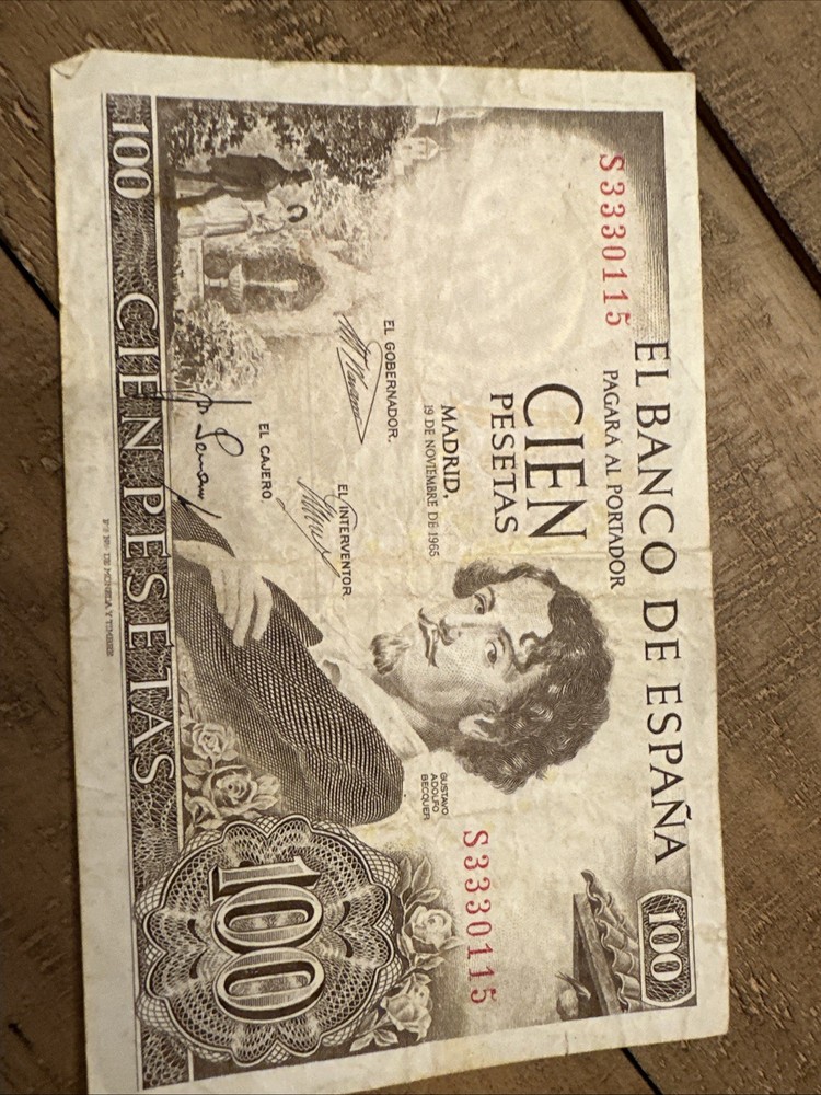 Spain 100 Pesetas Banknote