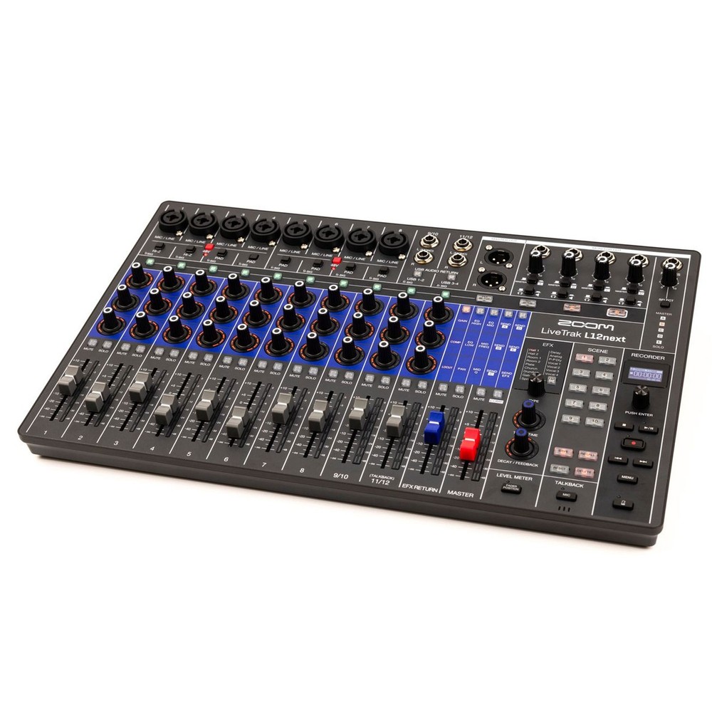 Zoom LiveTrak L12next Digital Mixer / Recorder
