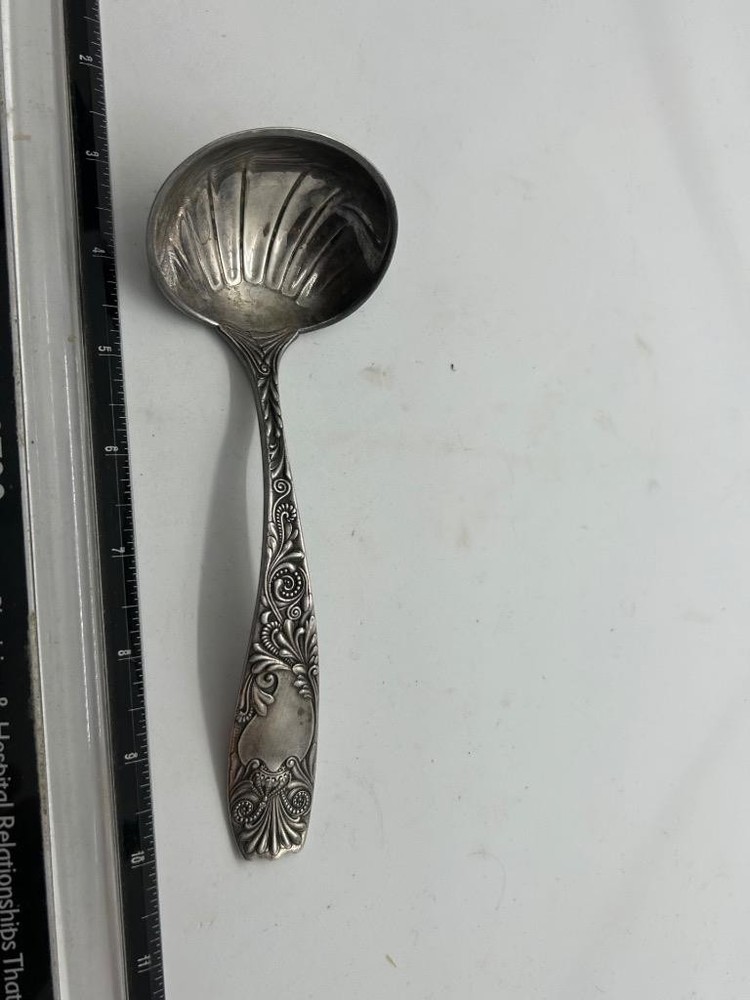 Gorgeous Antique Gorham SilverPlate Punch Spoon Serving Sterling  (A2026A)