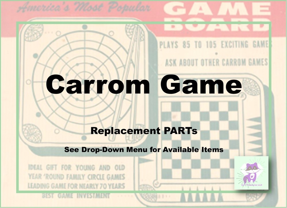 Carrom Board Game Replacement Parts-Pick!