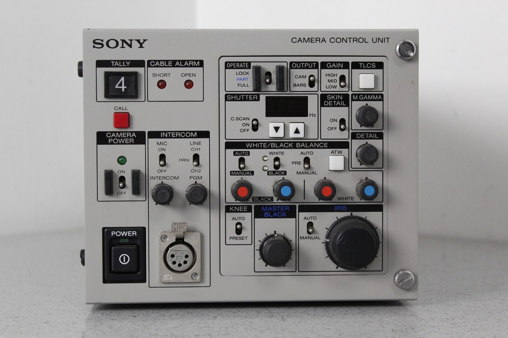 Sony CCU-TX7 SDI Triax Camera Control Unit Fully Tested