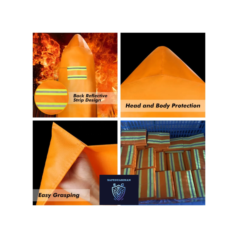 Fireproof Blanket | Fire Cloak | Fireproof Cloak/Cape | Emergency Fire Cape