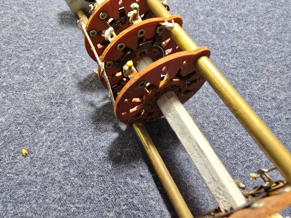 Heathkit SB-401 Transmitter Part -Mode Switch w/ Wafers & Detents