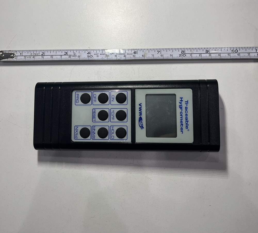 Traceable Hygrometer Thermometer with Memory and Probe by VWR