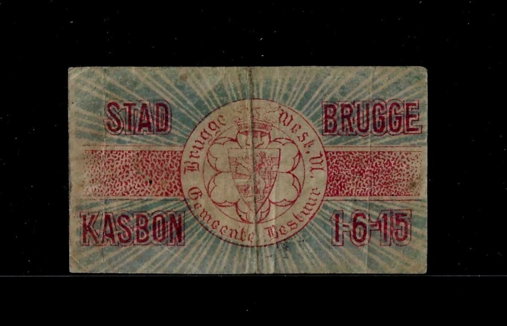 Belgium | 1915 | 25 Centimes | VF