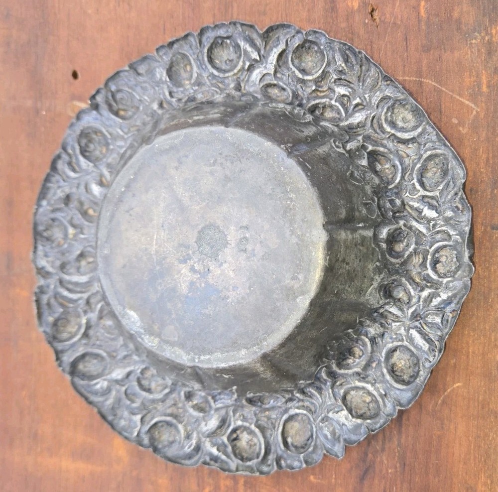 E.G. Webster & Sons 151 Silver Plate Trinket Candy Dish.