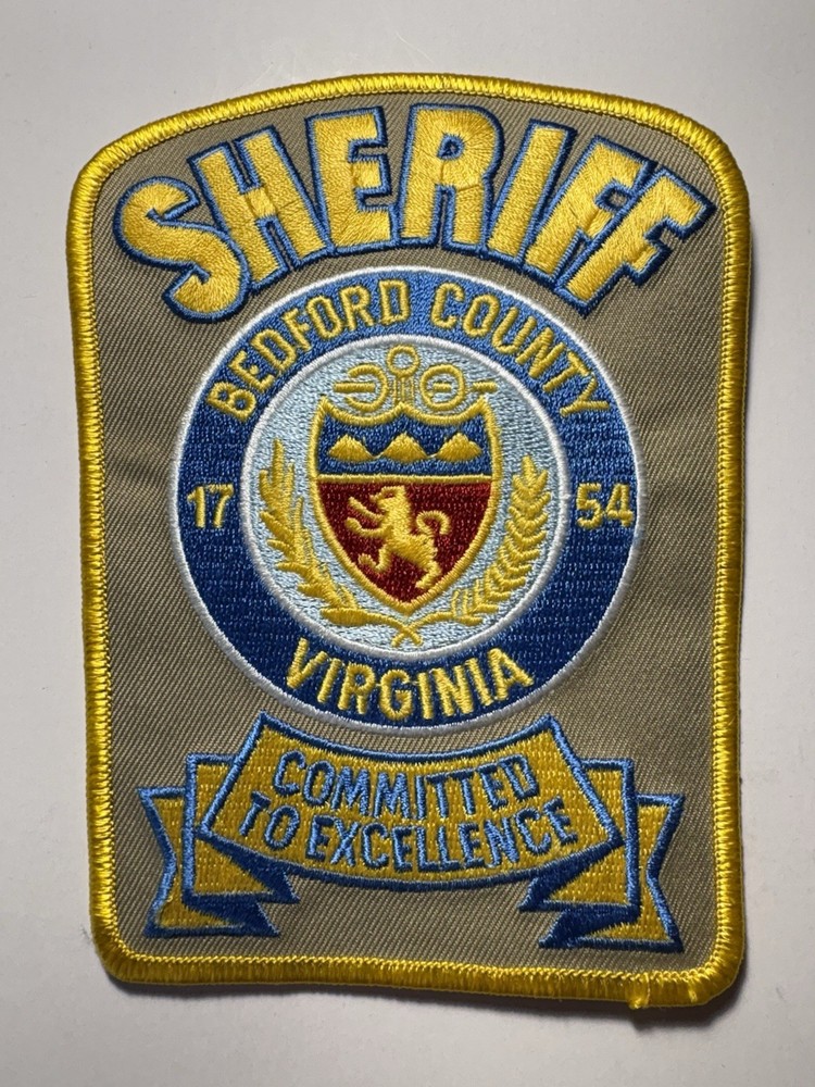 Bedford County Virginia Sheriff Patch
