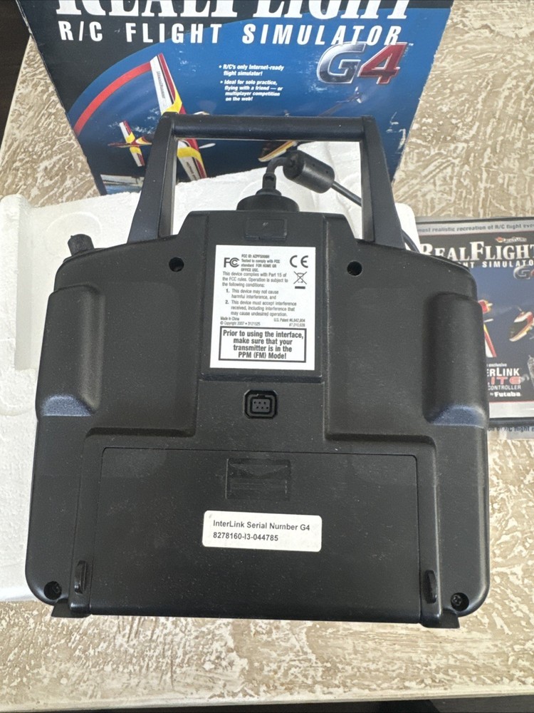 Futaba Great Planes RC Real Flight G4 Simulator InterLink Elite Complete 4-DISC