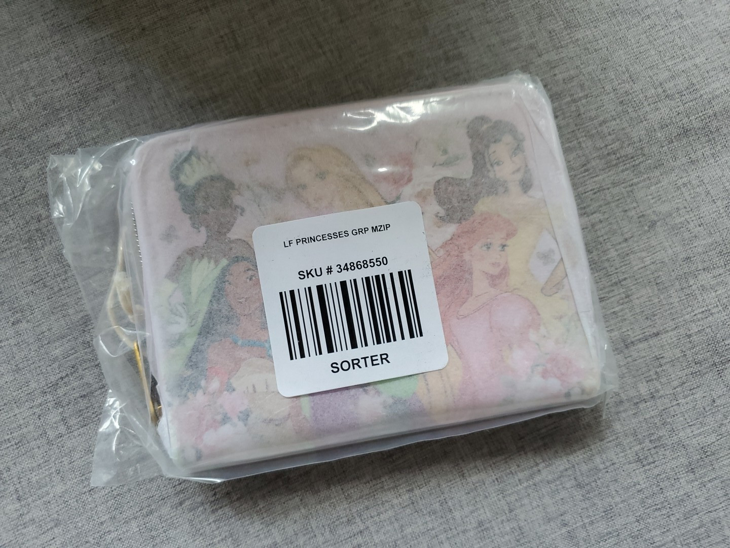 Loungefly Disney Princess Group Floral Zip Around Wallet New Sealed -Belle Ariel