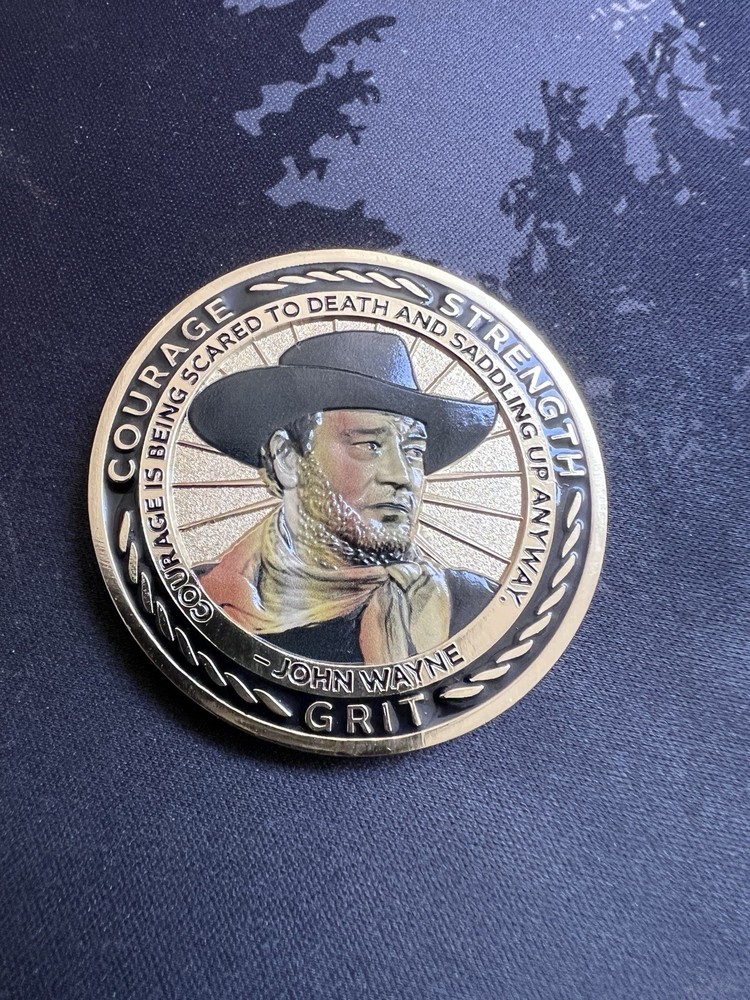 John Wayne 2” Challenge Coin