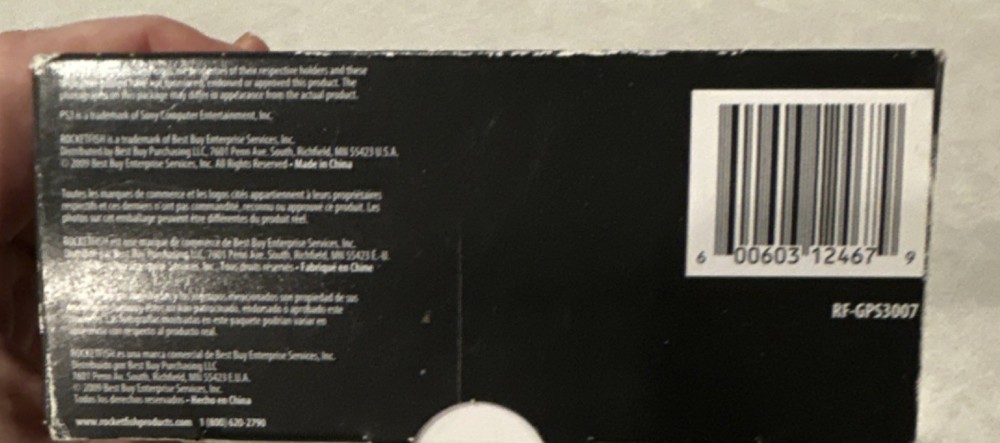 Rocketfish Broadcaster PS3 USB Wired Headset Boom Mic Adjustable Headband 15ft