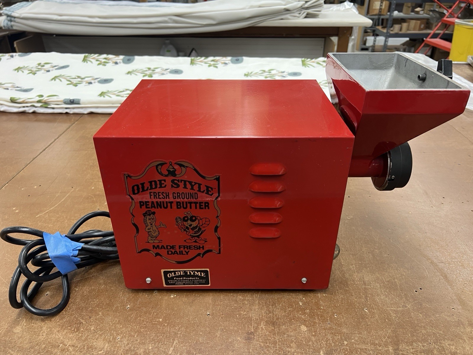 Olde Thyme Food Products PN1 Peanut Butter Grinder Tested Working