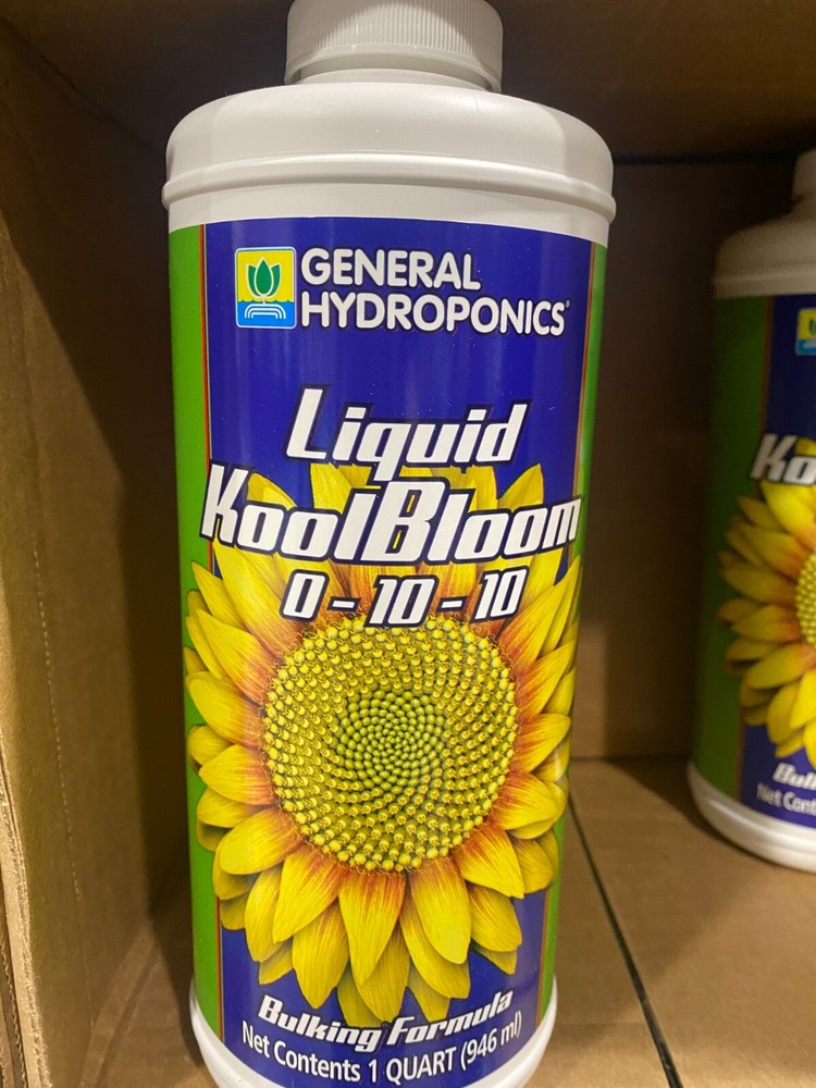 General Hydroponics Liquid KoolBloom 1 Quart - gh nutrient