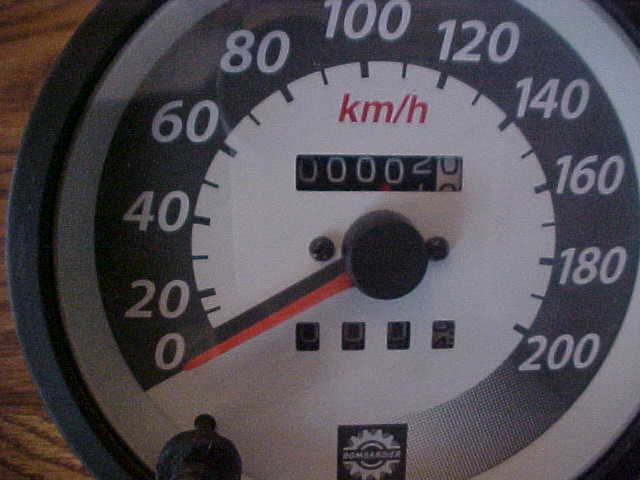 Ski doo Speedometer