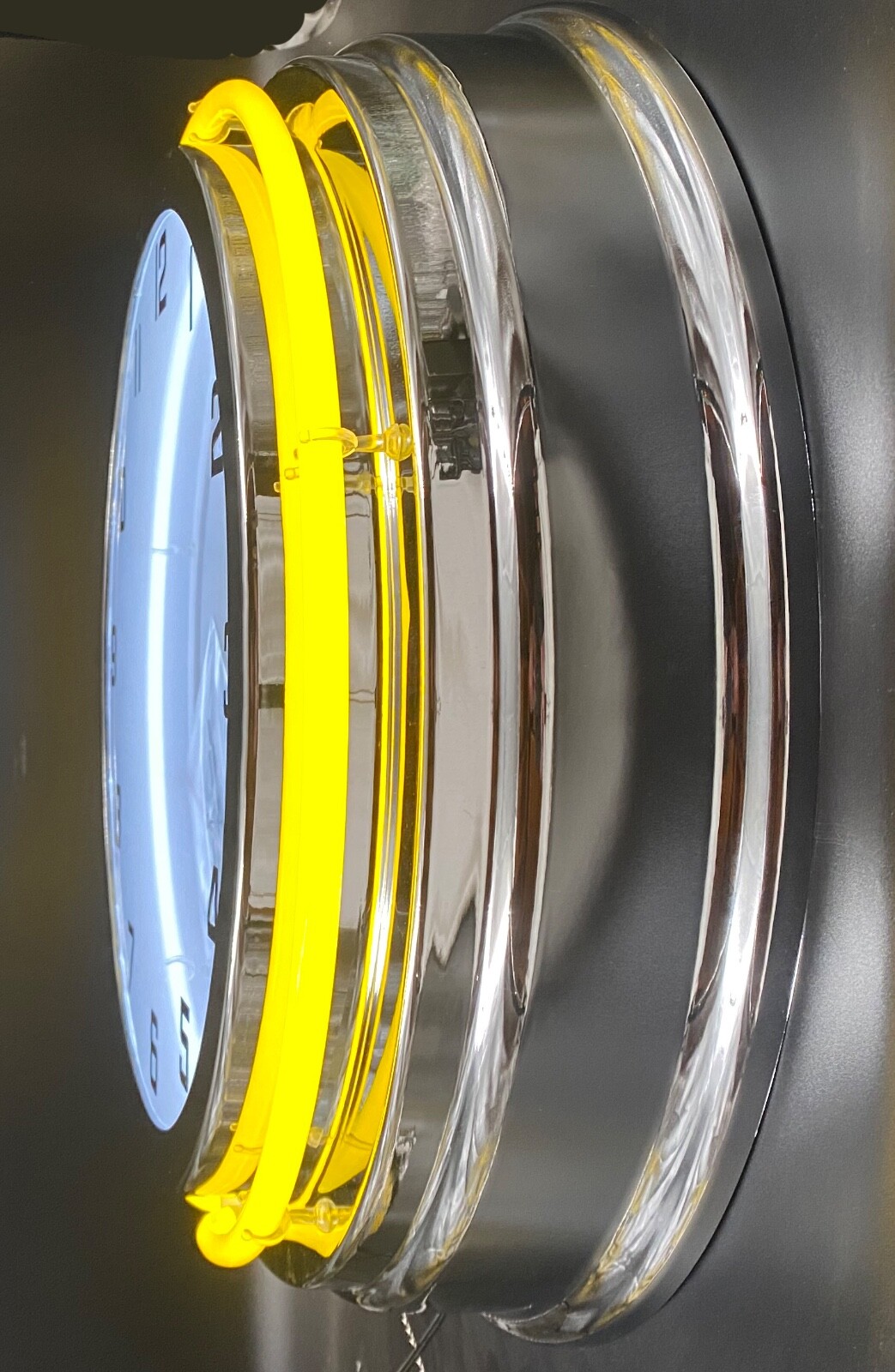 BRP Can-AM 19" YELLOW Double Neon Clock Motorcycle Side by Side Man Cave Garage