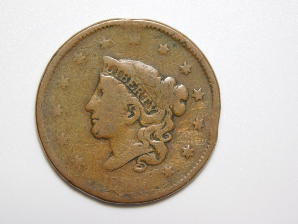 OLD US COINS 1826 CORONET HEAD LARGE CENT