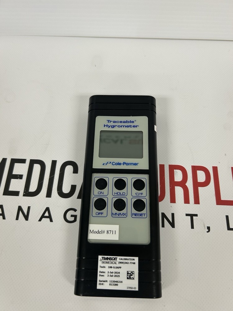 Cole-Parmer Traceable Digital Hygrometer Thermometer