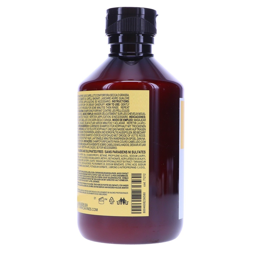 Davines NaturalTech Purifying Shampoo 8.45 oz