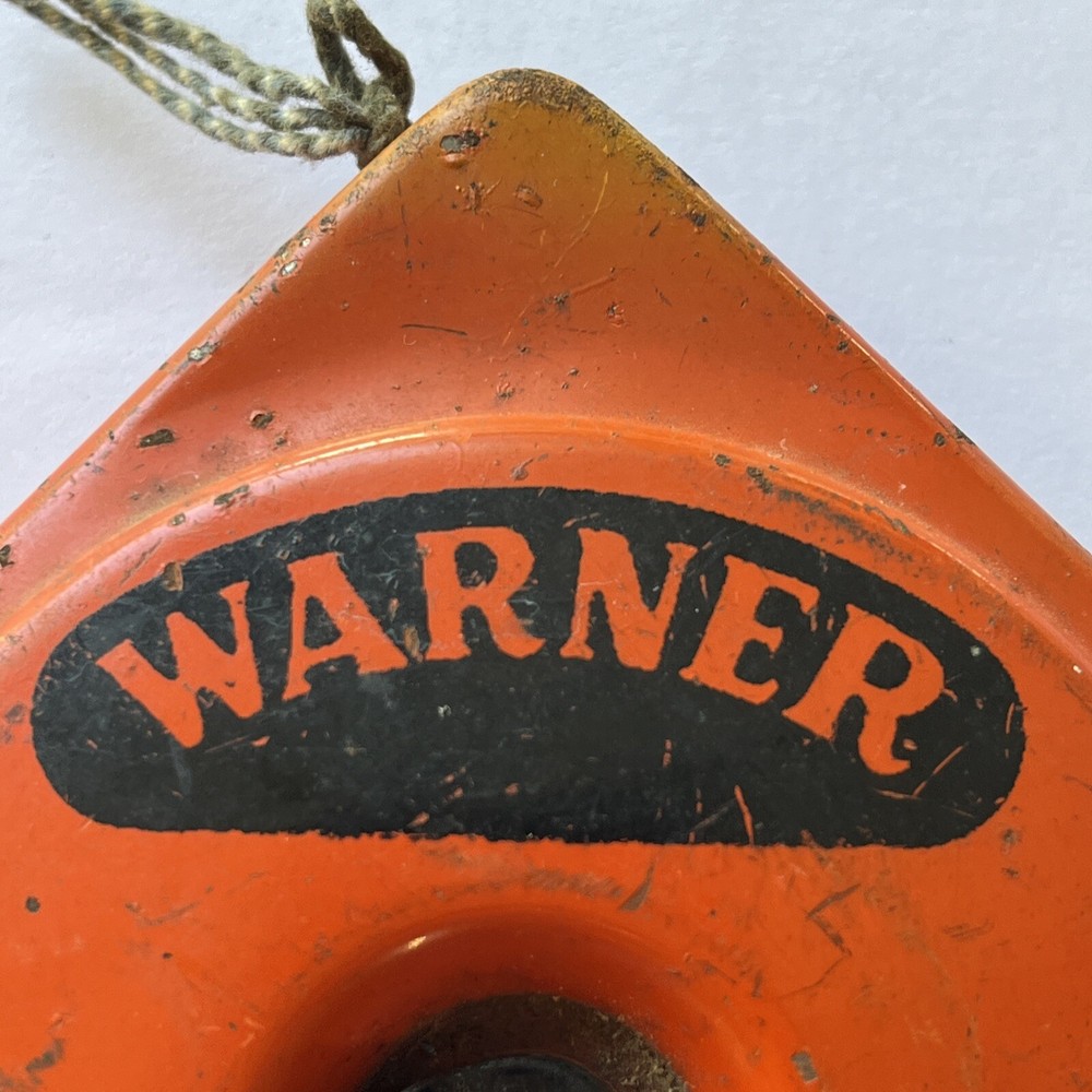 Accuracy Warner Tools Antique String line Made In U.S.A.