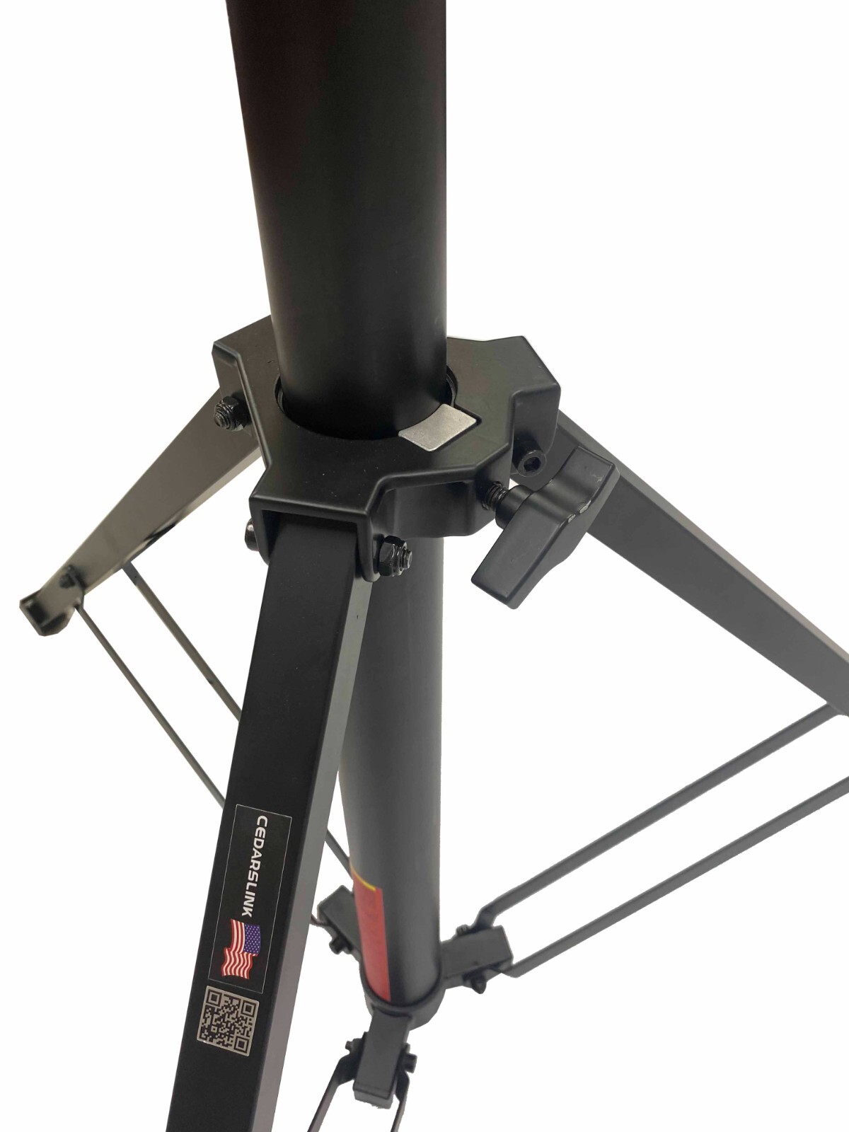 Two (2)xTRUSS 14FT LIGHTING CRANK STANDS 220 LB & UNIVERSAL T ADAPTER Compact