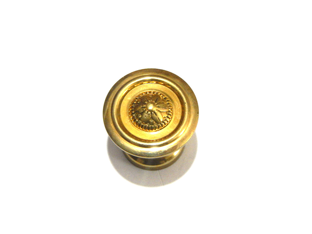 Brass Drawer Knobs Colonial Revival Depression Drawer Dresser Chest Pull