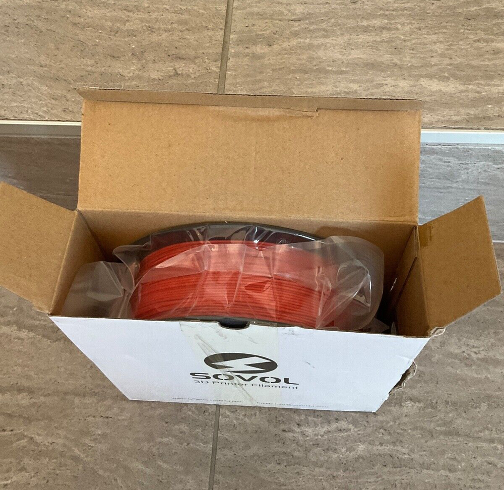 Sovol 3D Printer PLA Filament 1.75mm Red