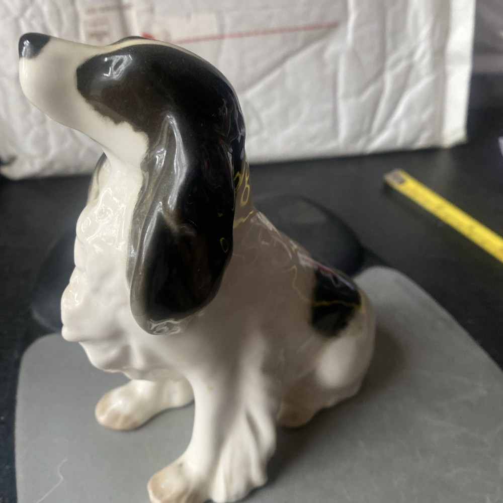 Russian pottery spaniel dog