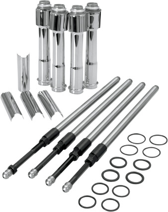 S&S Pushrods w/Covers Quick (930-0023)