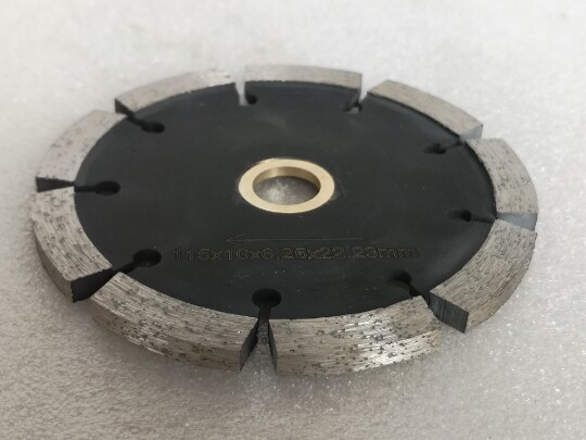 4.5” x .250” Diamond Tuckpointing Blade – 10mm Segment Height