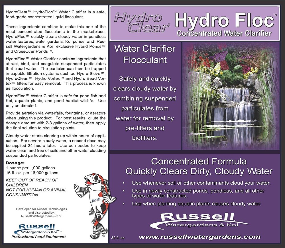 Pond Clarifier, Pond Flocculant Water Clarifier -HydroFloc
