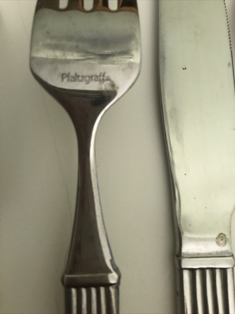 Pfaltzgraff Hampton Flatware Spoon Fork Knife Lot Set Retired Replacement