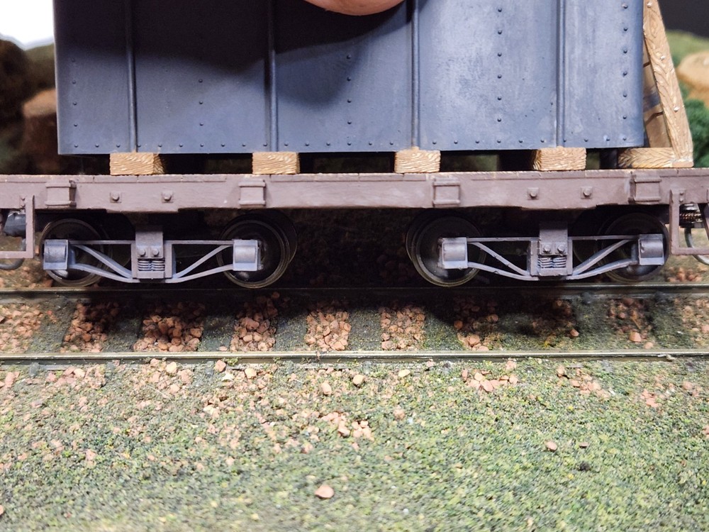 On30 3d Printed Low Archbar Trucks With InterMountain Wheel Sets 20" W/hardware