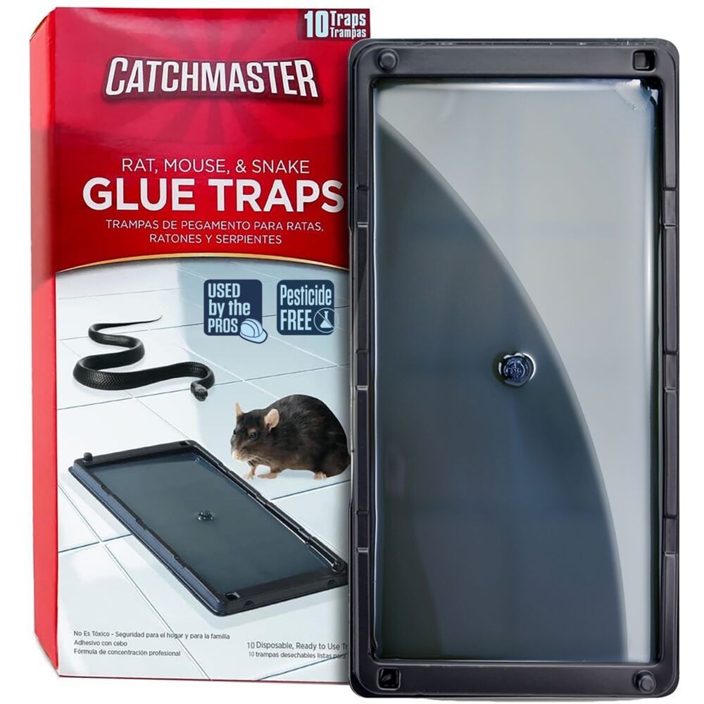 Catchmaster Rat, Mouse & Insect Glue Traps