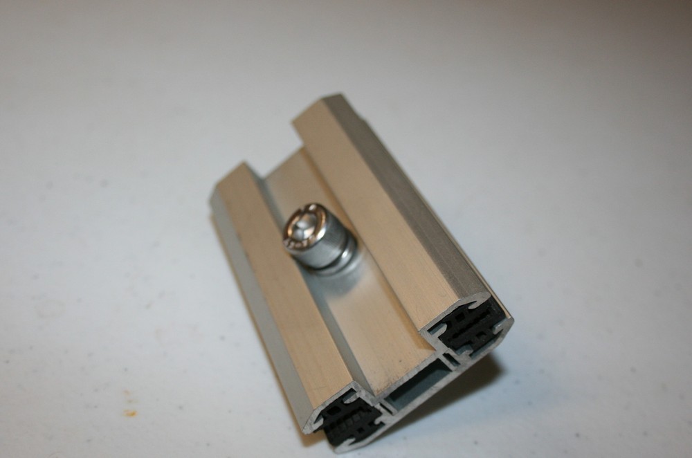 Semi Flexible Frameless Solar Panel Mounting brackets- Mid Clamp with Hardware