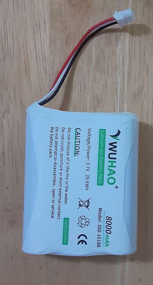 Replacement 300-10186 Battery for ADT Command Smart Security Panel  3.7V 29.6Wh