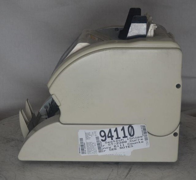Seetech iSniper ST-2300 Currency Bill Counter SEE NOTES