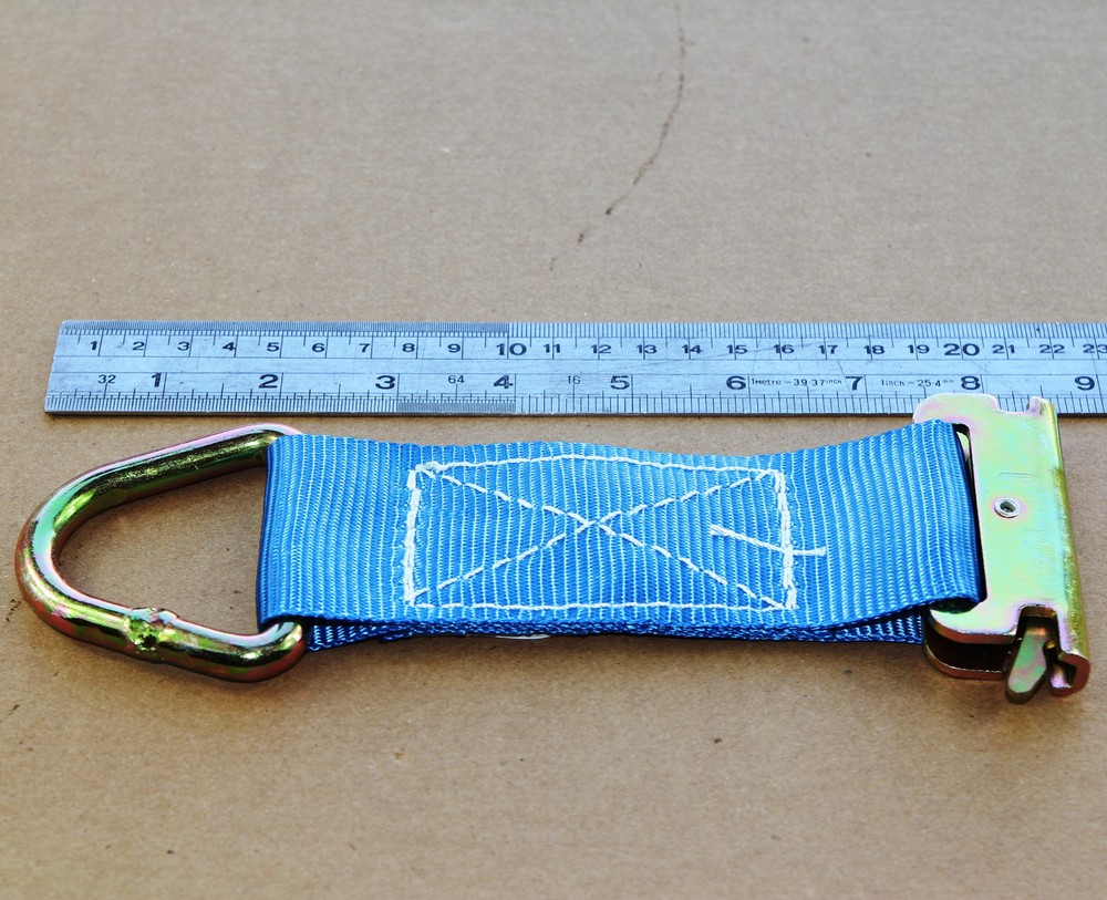 6pcs E Track Fitting Cargo Trailer Tie Down D Ring Strap Enclosed Van Truck Web