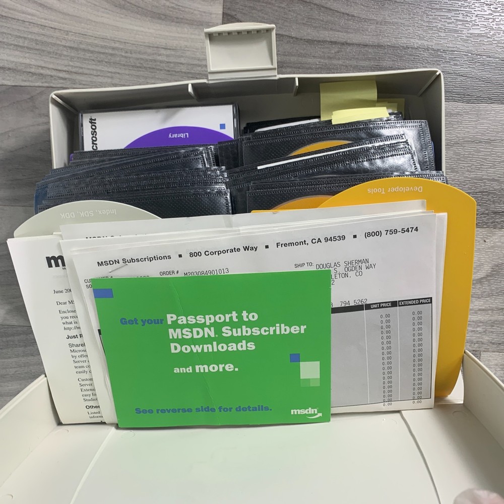 MSDN Microsoft Developer Jan 2001 Release Platforms Windows Library Studio Disks