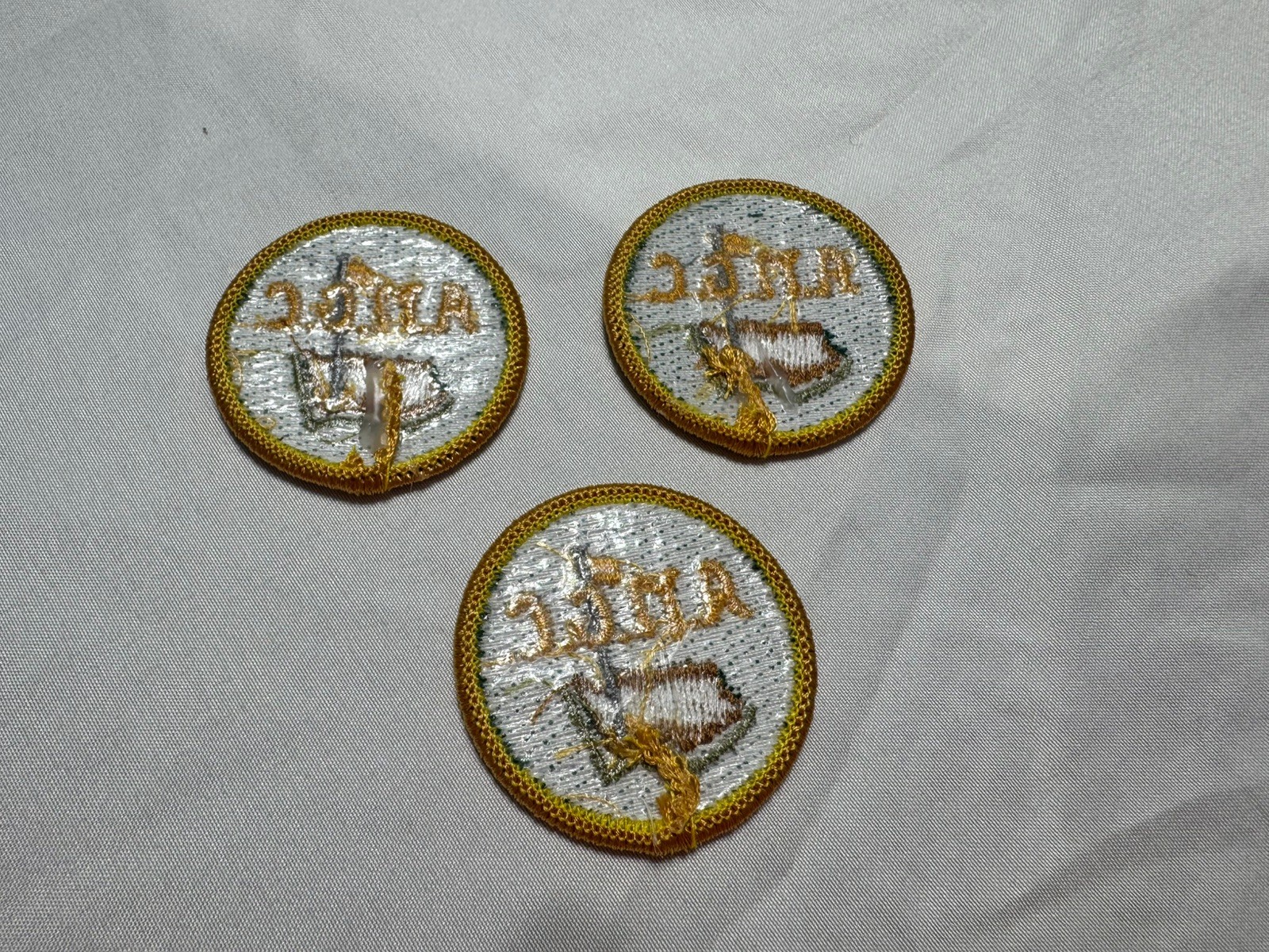 ANGC Augusta National Golf Club patch. NOS. Vintage Logo. Masters. 1.7”