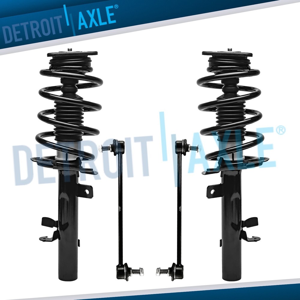 Front Struts w/Coil Spring Front Sway Bar Ends Kit for 2014 - 2019 Ford Escape