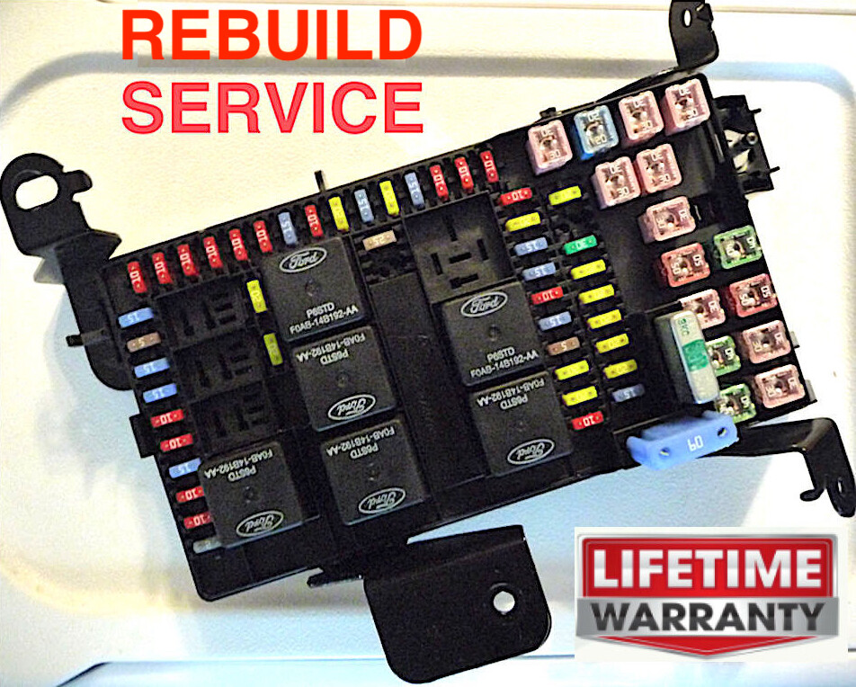 2002-2007 EXCURSION / F250-550 SUPER DUTY REBUILD SERVICE - WE FIX YOUR FUSE BOX