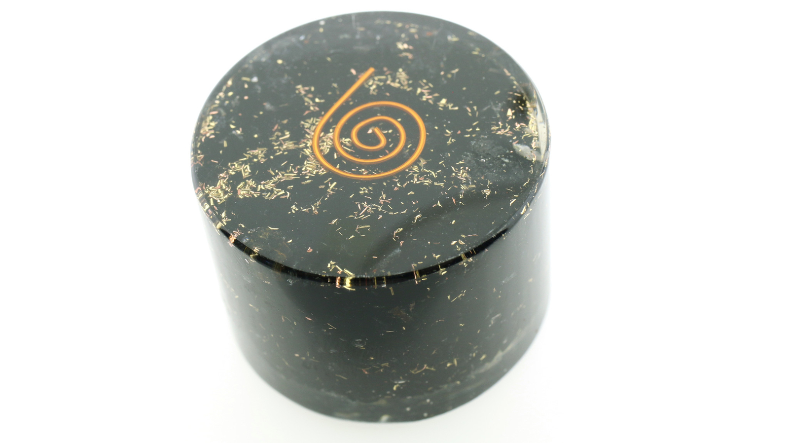 Black Tourmaline Orgone Tower Buster Energy Generator EMF Protection 1.75"
