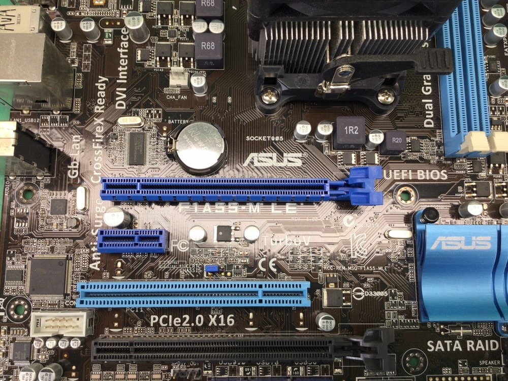 ASUS F1A55-M LE Motherboard UEFI BIOS - UNTESTED - UNKNOWN CPU