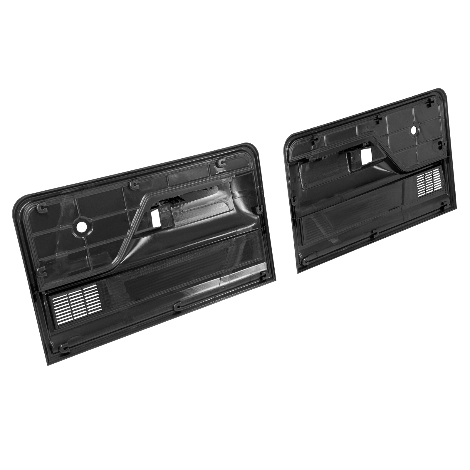 Fit 73-79 Ford F-100 F-150 F-250/ 78-79 Ford Bronco Interior Door Panels Black