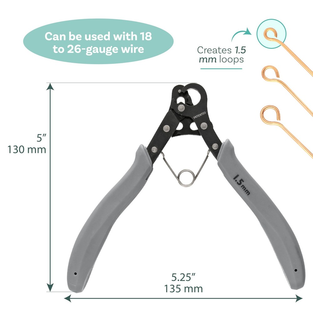 The Beadsmith One Step Looper – Create and Trim Consistent 1.5 mm Loops for