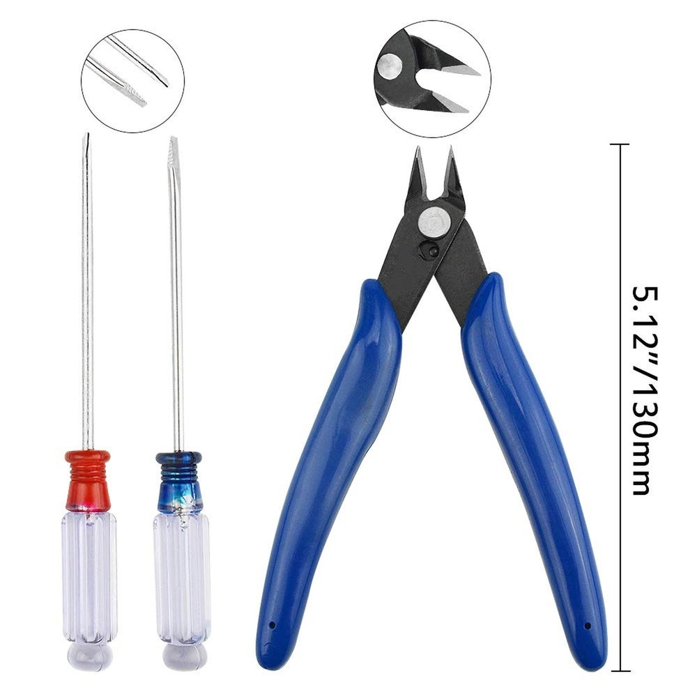 WMYCONGCONG Professional 19 PCS Model Tools Kit Modeler Basic Tools Craft Set...