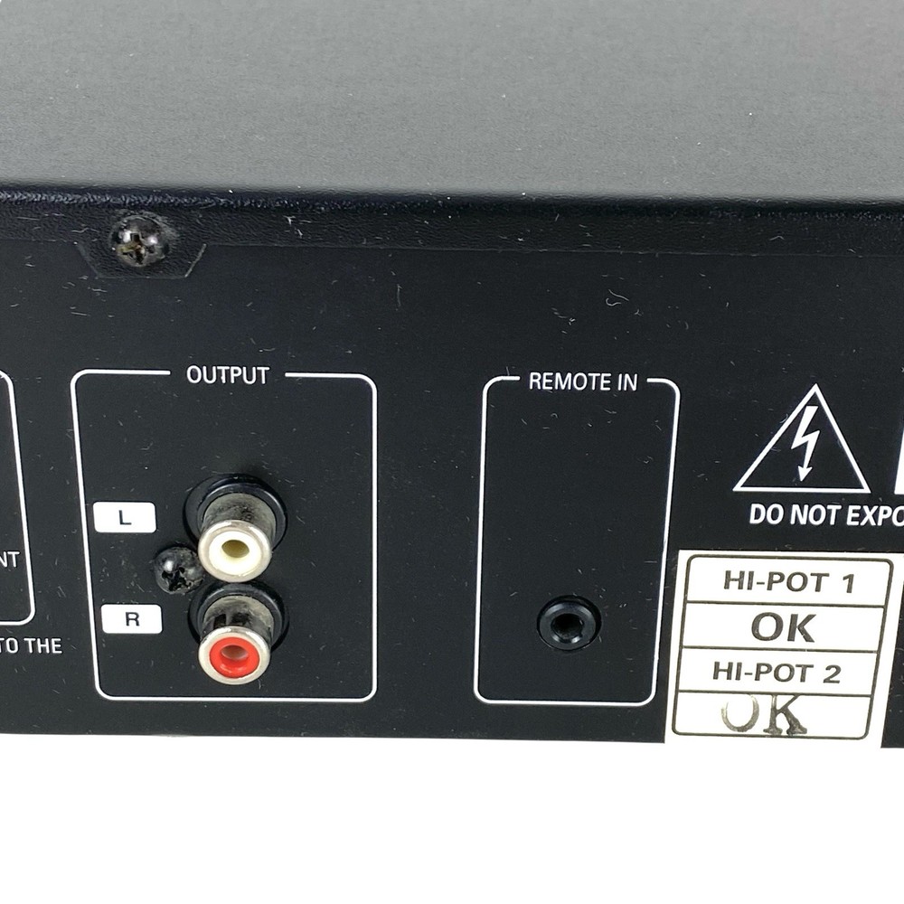 RCA TU 3700F AM/FM Stereo Synthesized Tuner Tested Programable Memory