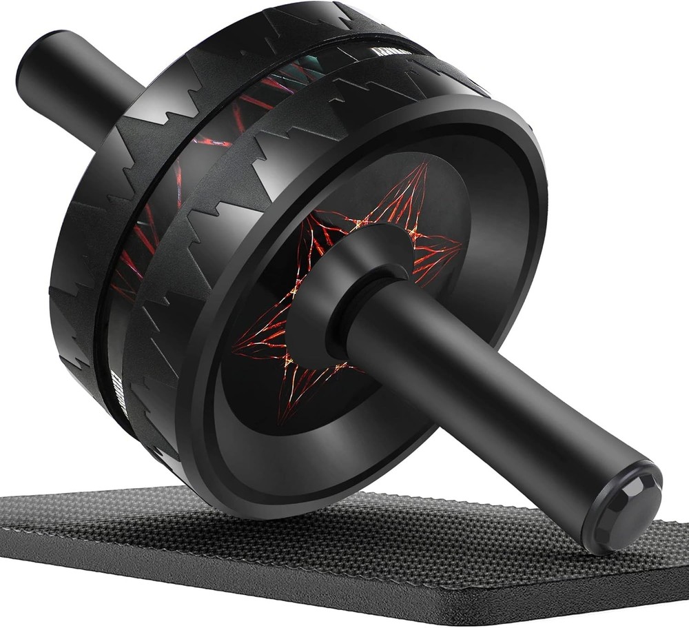 Ab Roller Wheel,Abs Workout Equipment for Abdominal & Core Strength Training Gym