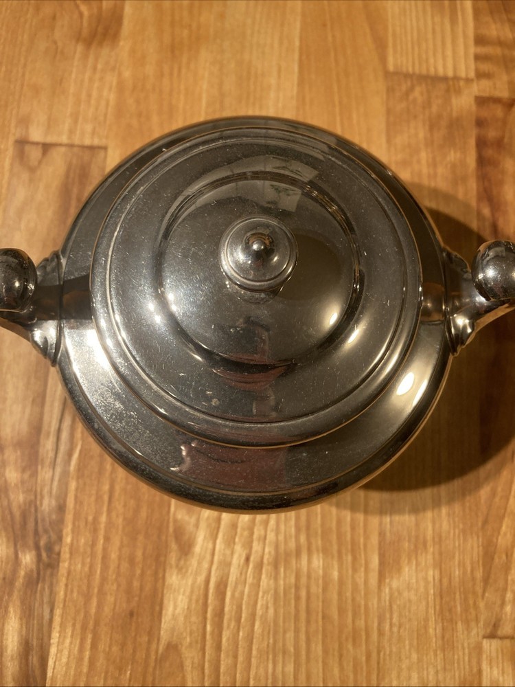 1924 Universal E9239 Coffee Percolator Set - 5pc Aladdin Urn - Mint Glass/Tray