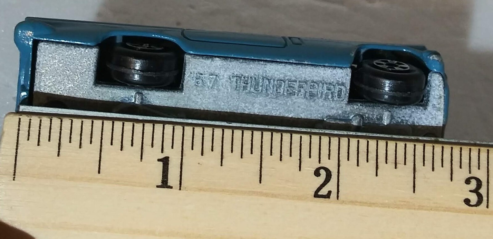 Vintage Made in Hong Kong Blue '57 Thunderbird By The Ertle Co.